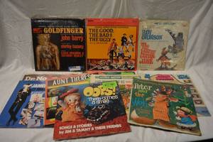 lot 289 image: Music Albums James Bond Albums, Childrens Albums, and Roy Orbison