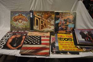 lot 288 image: Music Albums Usher, Commodores, The Jacksons, Stevie Wonder and Ray Charles