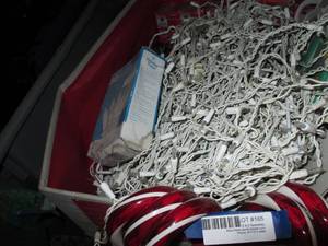 lot 165 image: Christmas Lights and Candy Cane Lights
