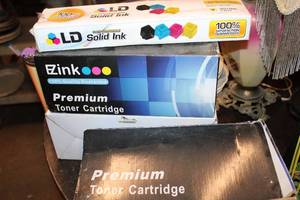 lot 430 image: Printer Ink Toner Cartridges - TN660 and LD Solid Ink
