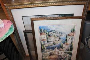 lot 456 image: Artwork and Frames