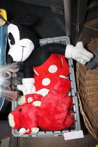 lot 517 image: Mickey Mouse Doll and Toys
