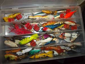 lot 297 image: Fishing Lot Lures,
