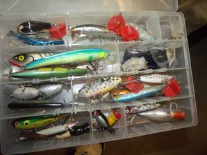 lot 299 image: Fishing Lot Lures,