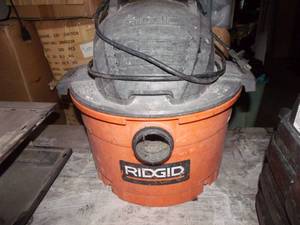 lot 522 image: Rigid 6 Gallon Shop Vac - No Hoses