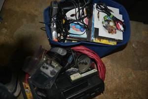 lot 388 image: Electronics Sega Saturn Machine and Controllers, CDs and DVDs