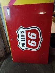 lot 398 image: Phillip 66 Metal Sign - 3 Ft.