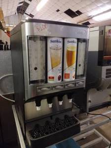 lot 13 image: Commercial Sunkist Drink Cooler Dispenser Model EX-48EPH