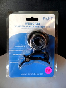 lot 23 image: ProHT WEBCAM - 300 PIXEL WITH MICROPHONE - NEW