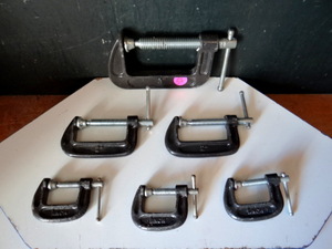 lot 52 image: C CLAMPS - 1, 2 & 3