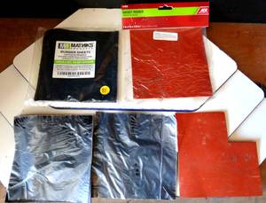 lot 81 image: MATNIKS RUBBER SHEETS & ACE GASKET RUBBER