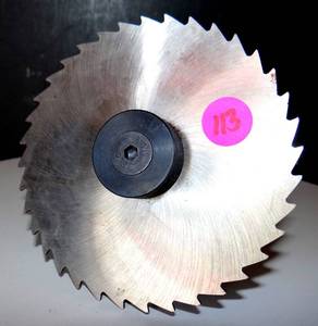 lot 113 image: METAL BLADE CUTOFF ATTACHMENT