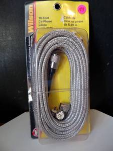 lot 183 image: NEW - Wilson 18-Foot Co-Phase Cable with FME