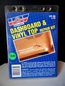 lot 200 image: PERMATEX VR-9A DASHBOARD & VINYL TOP REPAIR KIT - NEW