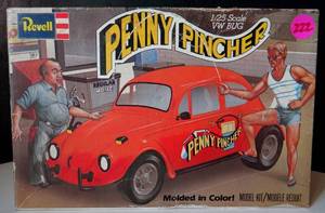 lot 222 image: RARE Penny Pincher, Revell 85-7209 (1980) Model Kit