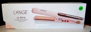 lot 224 image: LAnge Le Reve Hair Straightener - PINK - NIB