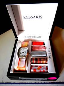 lot 225 image: KESSARIS LADIES WATCH SET IN BOX