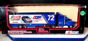 lot 239 image: 1991 RACING CHAMPIONS #72 KEN BOUCHARD 164 DIE-CAST TEAM TRANSPORTER