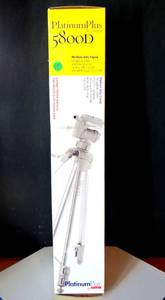 lot 242 image: SUNPAK PLATINUM PLUS 5800D MEDIUM DUTY TRIPOD - NIB