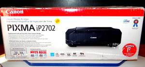 lot 250 image: PIXMA iP2702 COLOR PRINTER - UNUSED - NEEDS INK CARTRIDGES