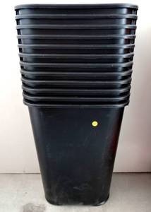 lot 270 image: 1 DOZEN - WASTE BASKET RECEPTACLES - NEW