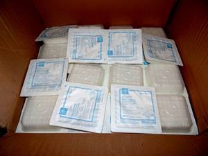 lot 337 image: BIG $ ITEM - FULL CASE - MEDLINE ACCU SORB 12 PLY STERILE GAUZE SPONGES - 10TRAY, 128 PACKSCASE
