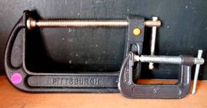 lot 294 image: C CLAMP LOT AS SHOWN