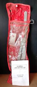 lot 319 image: UNIVERSAL LOCK OUT TOOL SET