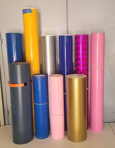 lot 3 image: 10 ROLLS OF VINYL IN ASSORTED COLORS, SIZES, AND STYLES AS SHOWN.