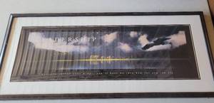 lot 32 image: LEADERSHIP INSPIRATIONAL FRAME AS SHOWN. APPROX. 42.5 W x 18.75 H.