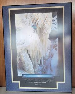 lot 33 image: THE POWER OF PERSPECTIVE INSPIRATIONAL FRAME AS SHOWN. APPROX. 21.5 W x 27.5 H.