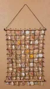 lot 52 image: LARGE 35 H x 26 W SEA  BEACH WALL DECOR IN STYLE SHOWN. TAKE A LOOK