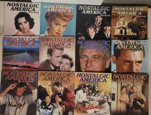 lot 100 image: LOT OF 12 NOSTALGIC AMERICA MAGAZINES AS SHOWN.