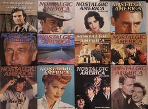 lot 101 image: LOT OF 12 NOSTALGIC AMERICA MAGAZINES AS SHOWN.