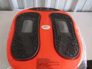 lot 83 image: Power legs power fit foot massager NIB orange and grey in color