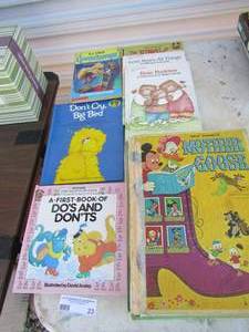 lot 23 image: kids book lot includes, goose bumps, jungle book, love bears and all things, sesame street, mother goose and more