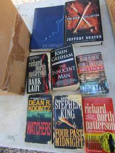 lot 193 image: Dean Koontz and Stephen King book lot