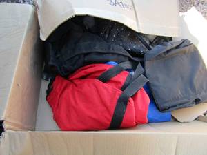 lot 239 image: Lot of various size bags luggage all used in good condition