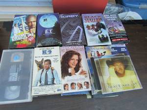 lot 246 image: vs. tape lot includes the pampered chef, staying alive, silkwood, the nephew and more