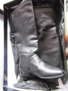 lot 97 image: Gloria Vanderbilt knee high black boots like new size7 women