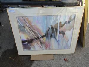 lot 166 image: 2735 K Butler atr framed