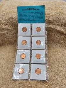 lot 71 image: US Treasury Commemorative Medallion set - brilliant uncirculated