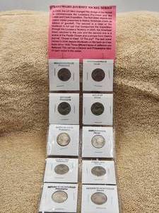 lot 75 image: Westward Journey Nickel series coin set