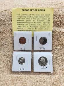 lot 91 image: Proof set of Coins