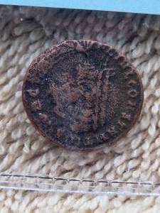 lot 119 image: Ancient Roman Coin - collected from the Holy Land