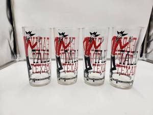 lot 34 image: Set of 4 Early Times - Tall Texan glasses