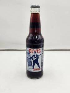 lot 84 image: 2000 Artist of the Century Pepsi bottle - ELVIS - unopened