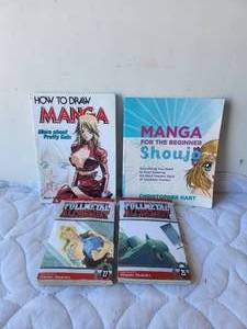 lot 140 image: Selection of 2 Manga books and 2 Fullmetal Alchemist books