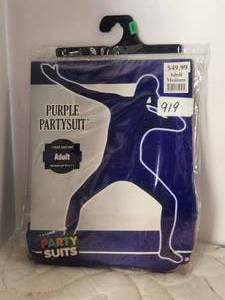 lot 199 image: Purple Party Suit costume