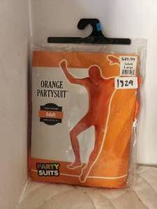 lot 209 image: Orange Party Suit costume